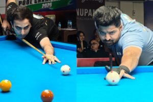 रोमांचक 9-बॉल नेशनल मुकाबले में आडवाणी का दबदबा, नितिन शर्मा की जोरदार एंट्री; टॉप 8 खिलाड़ी तय