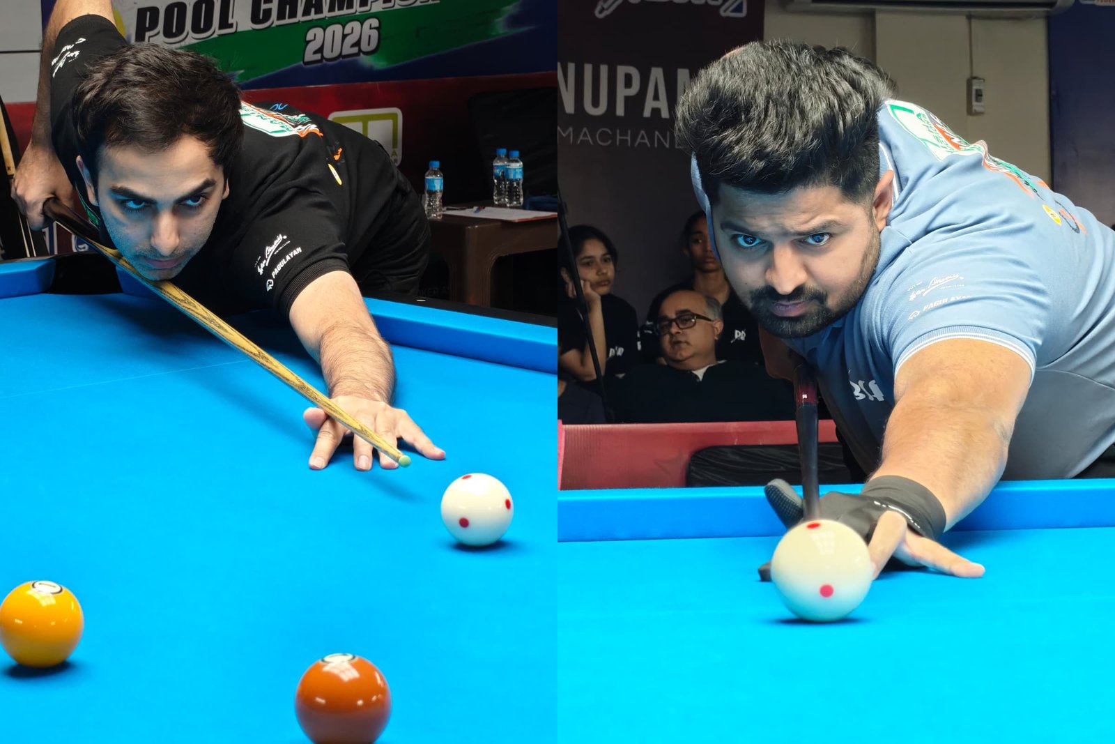 रोमांचक 9-बॉल नेशनल मुकाबले में आडवाणी का दबदबा, नितिन शर्मा की जोरदार एंट्री; टॉप 8 खिलाड़ी तय