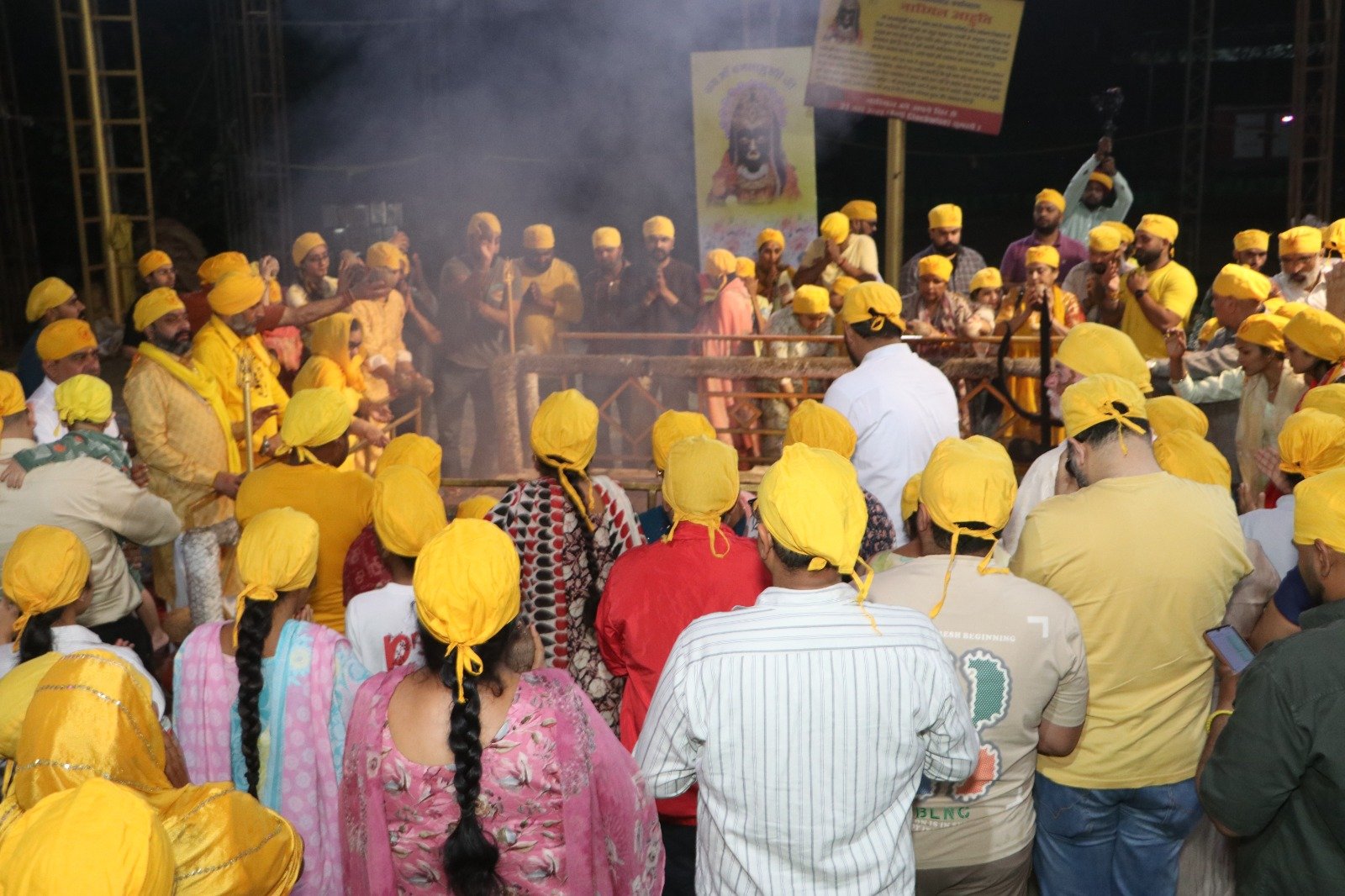 Beti adi shakti mahant praveen chaudhary navratri yagya ludhiana2