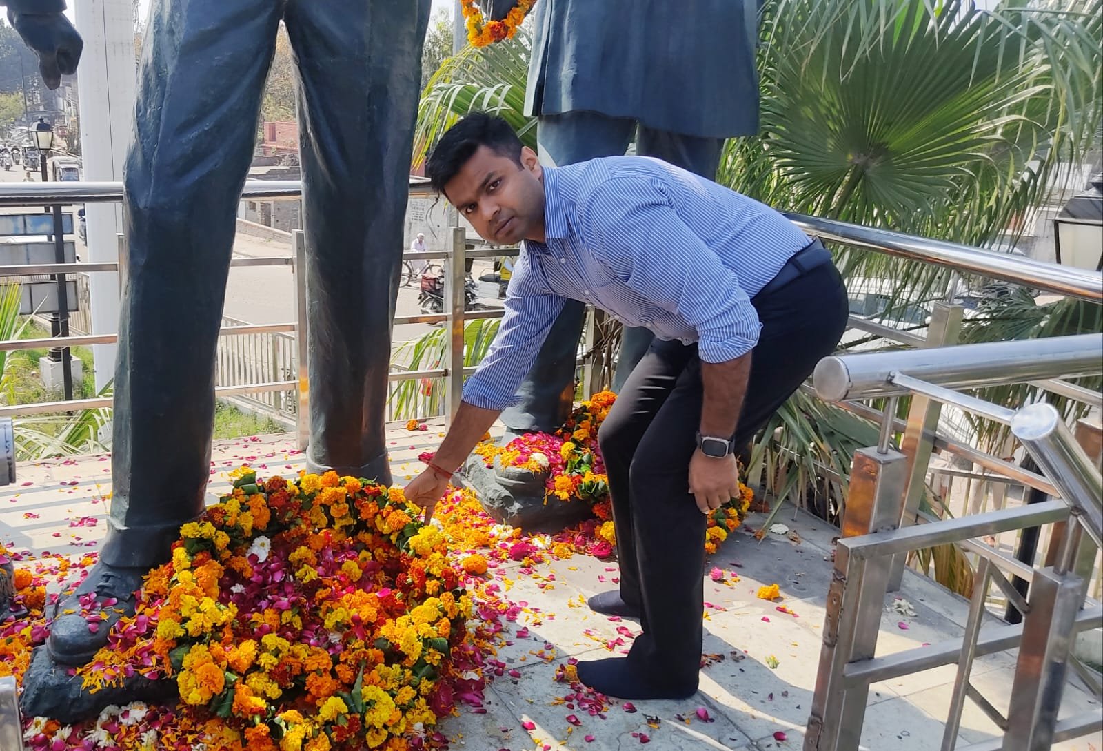 Deputy commissioner shaheed bhagat singh rajguru sukhdev tribute ludhiana1
