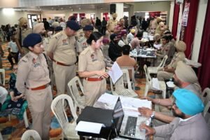 Khanna police samadhan camp platform hearing