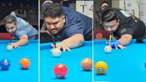 चेतन छाबड़ा का दबदबा, दिव्या शर्मा ने नितिन शर्मा को हराया 10-बॉल नेशनल चैंपियनशिप में रोमांच बढ़ा