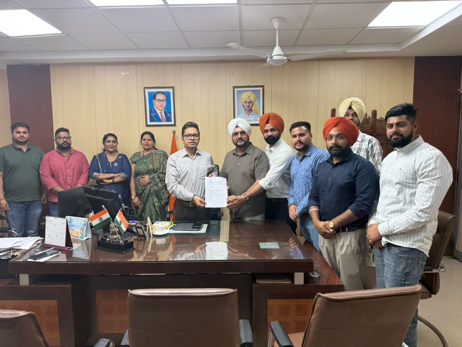 Clerk relief extra time no demotion gurpreet singh khattra