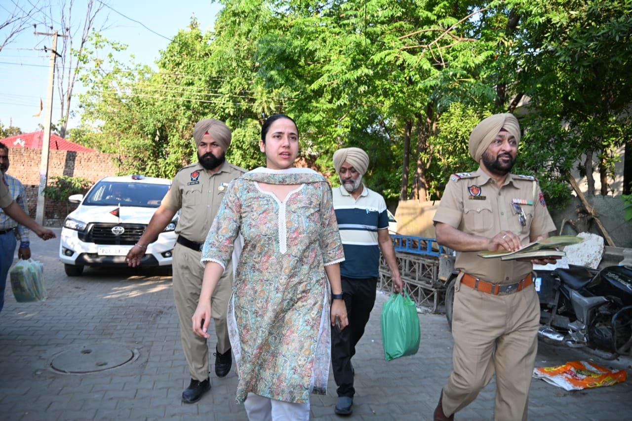 Khanna police ghar ghar sampark muhim nasha mukt meat market3