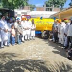  ग्यासपुरा  हलका पायल के 5 गांवों की ग्राम पंचायतों को फायर सिस्टम से लैस पानी के टैंकर दिए