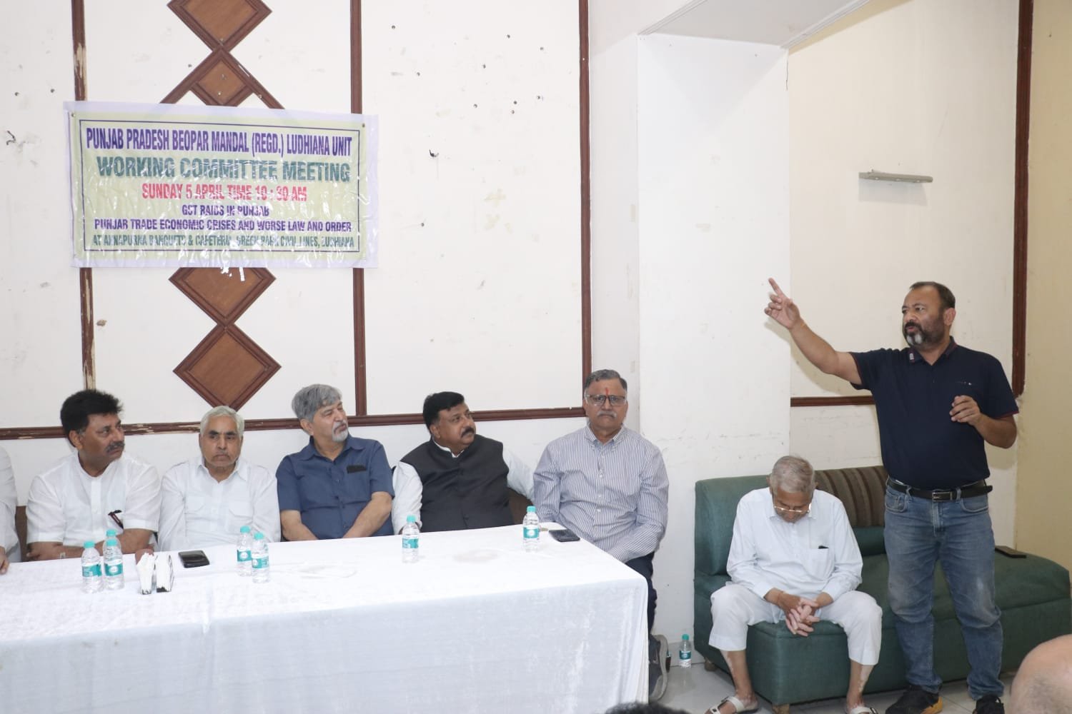 Punjab gst halla bol vyapari virodh ludhiana