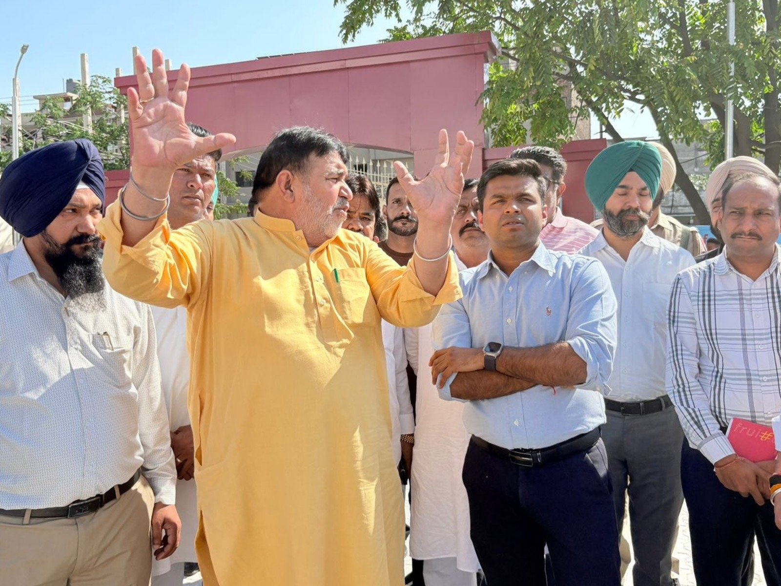School of eminence ludhiana visit ashok parashar dc inspection