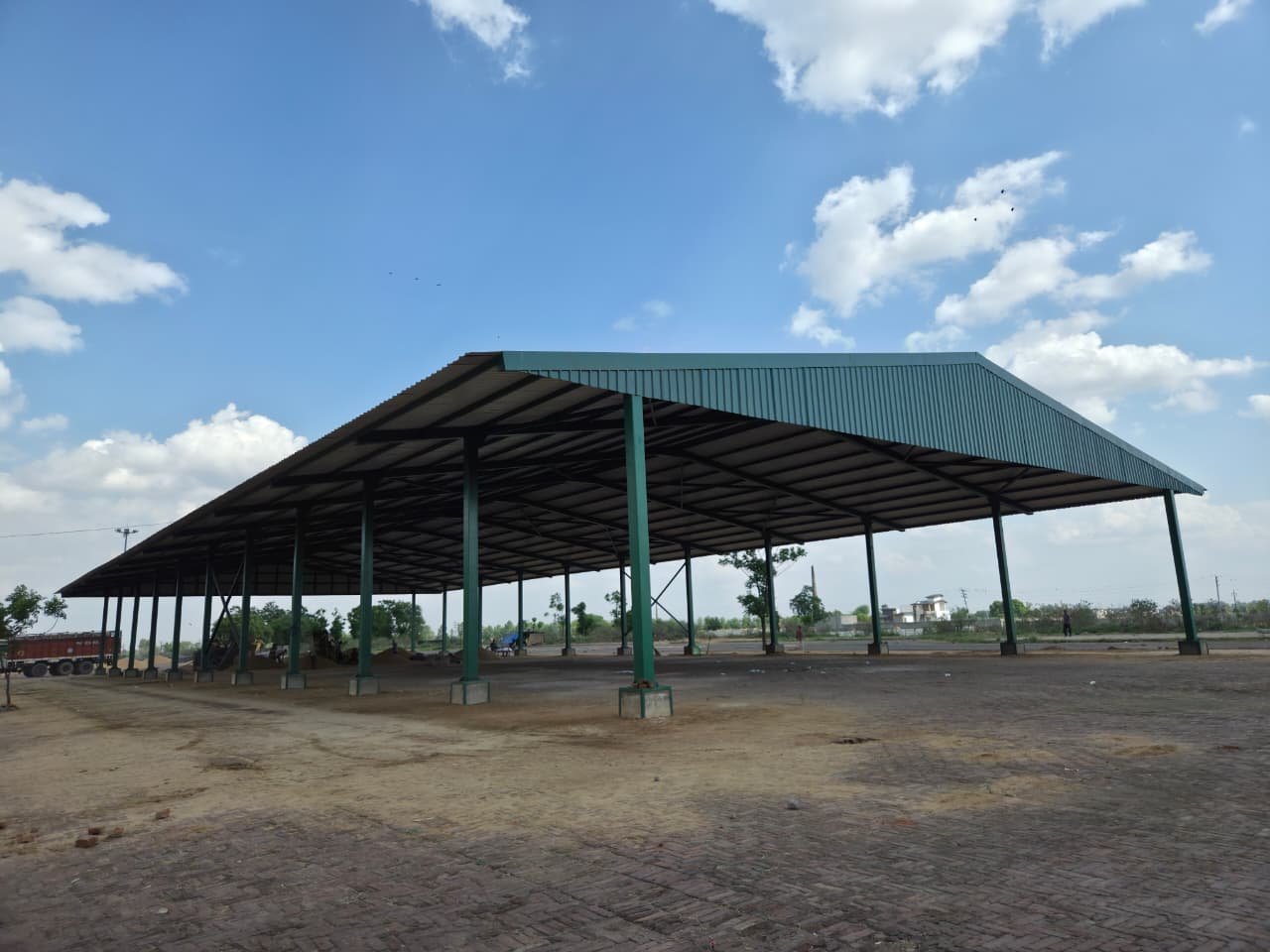 Steel cover shed (1)