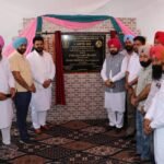  Mundian inaugurates modern steel cover shed at Sahnewal new grain narket