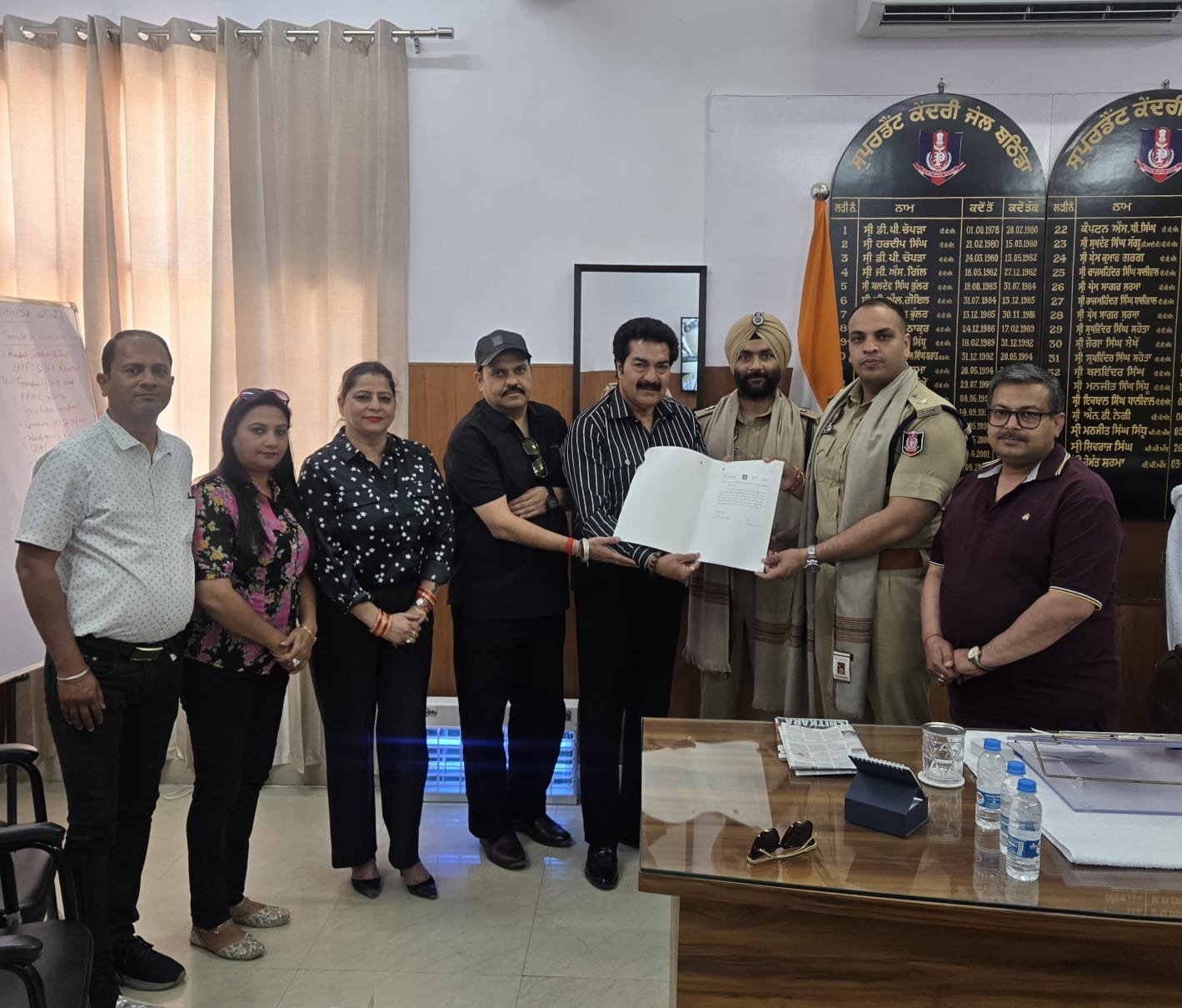 Vineet sareen ro installation bathinda jail