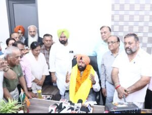 पंजाब भाजपा के नव नियुक्त प्रदेश अध्यक्ष केवल सिंह ढिल्लों का लुधियाना पहुंचने पर भव्य स्वागत